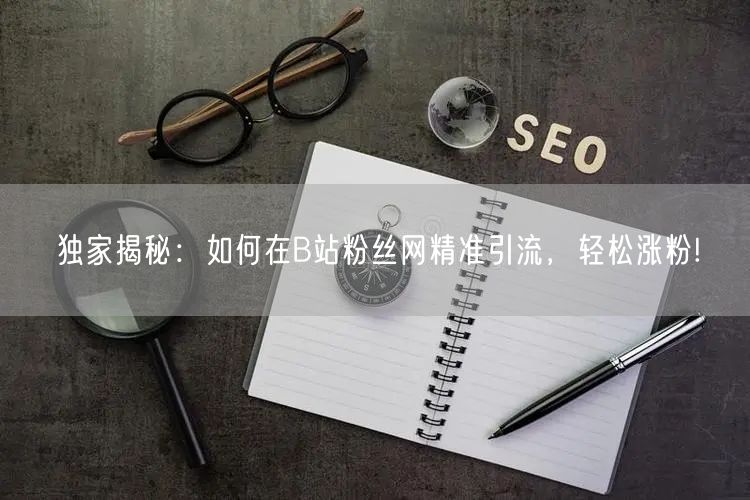 独家揭秘：如何在B站粉丝网精准引流，轻松涨粉!